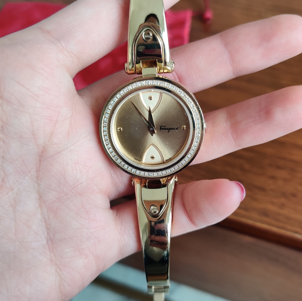 Ferragamo Gilio diamond watch